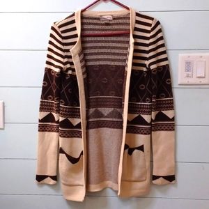 Oversized Hippie style Cardigan
